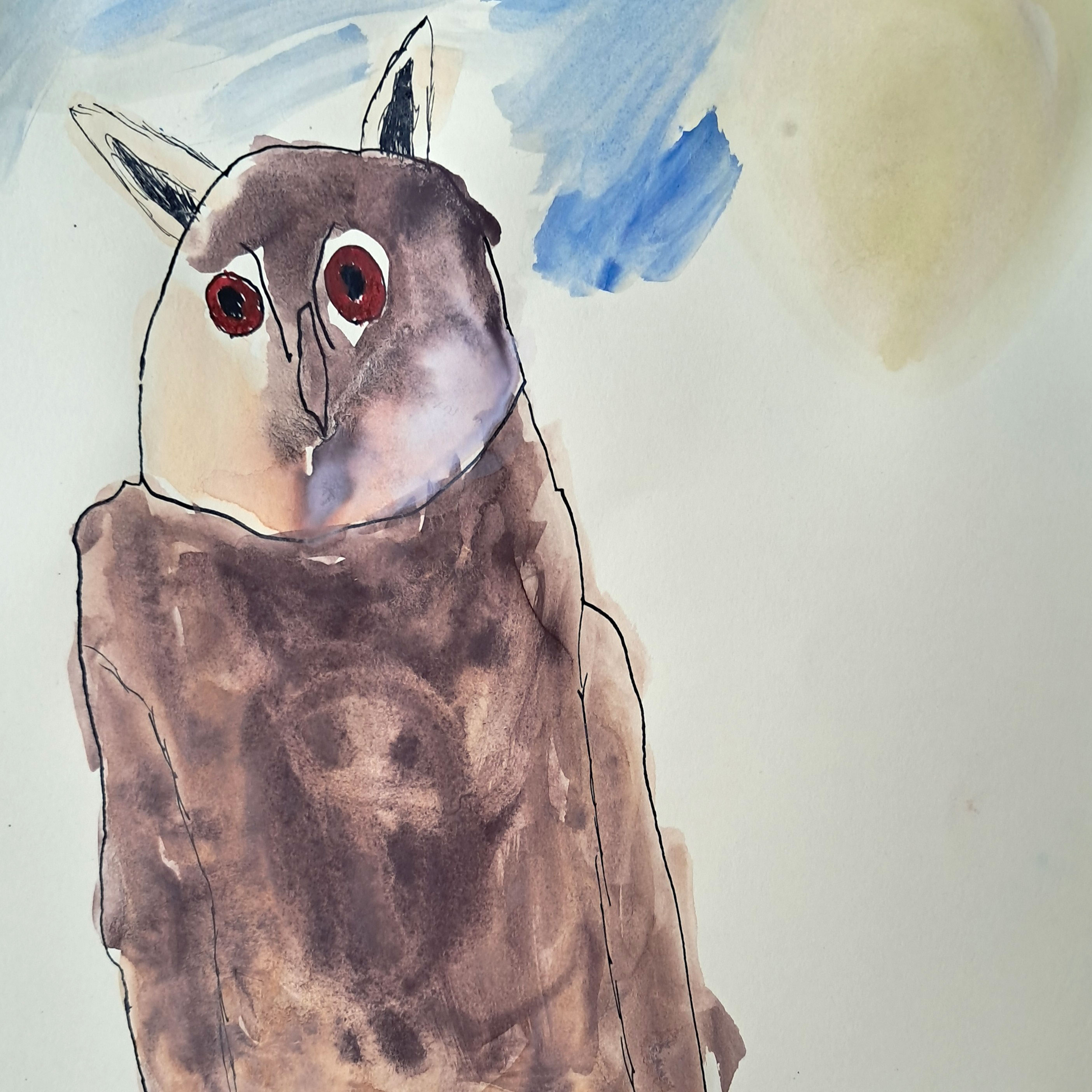 Lenka Dušánková, 7 let, Česká příroda - výr, ZŠ Komenského Zlín