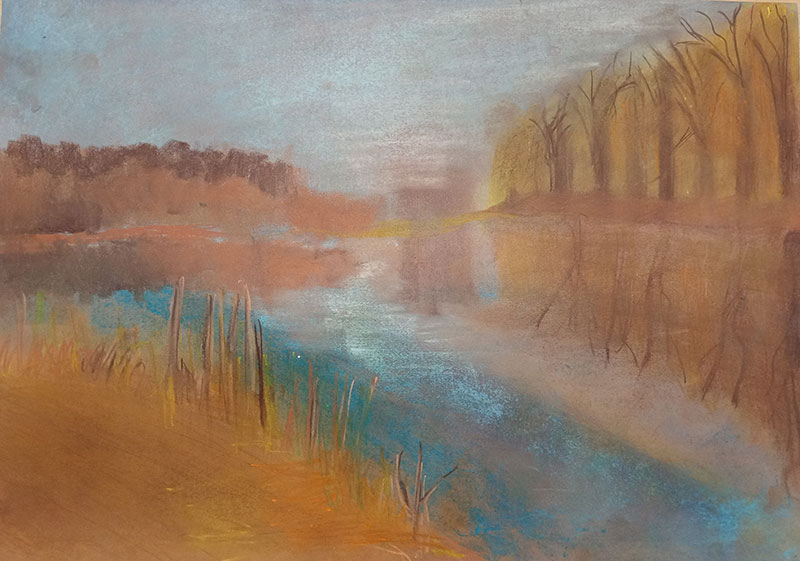 Sabina Svobodová,  9 let, Lužní krajina, ZUŠ Velké Bílovice