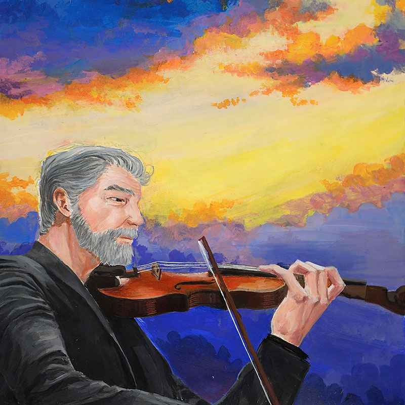 Soyun Jin, 15 let, Zlatý západ slunce, který mi daroval Smetana